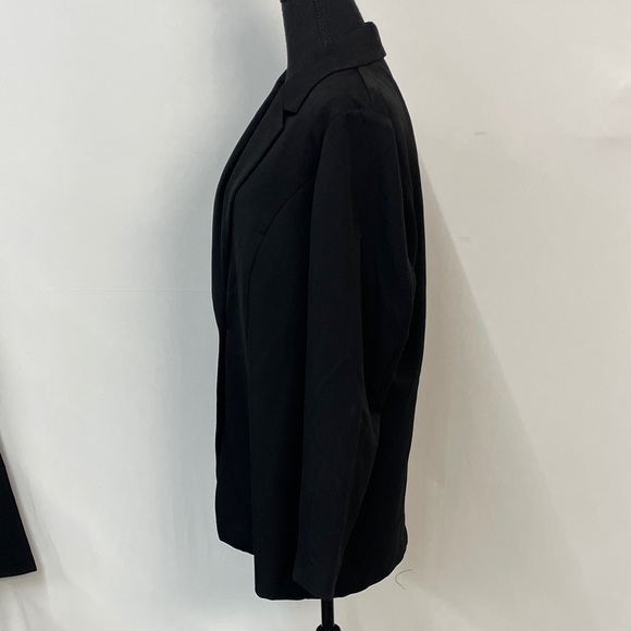 Anne Klein Classic Black Women's Blazer & Pants Set, Size Large/12 - Picture 4 of 17